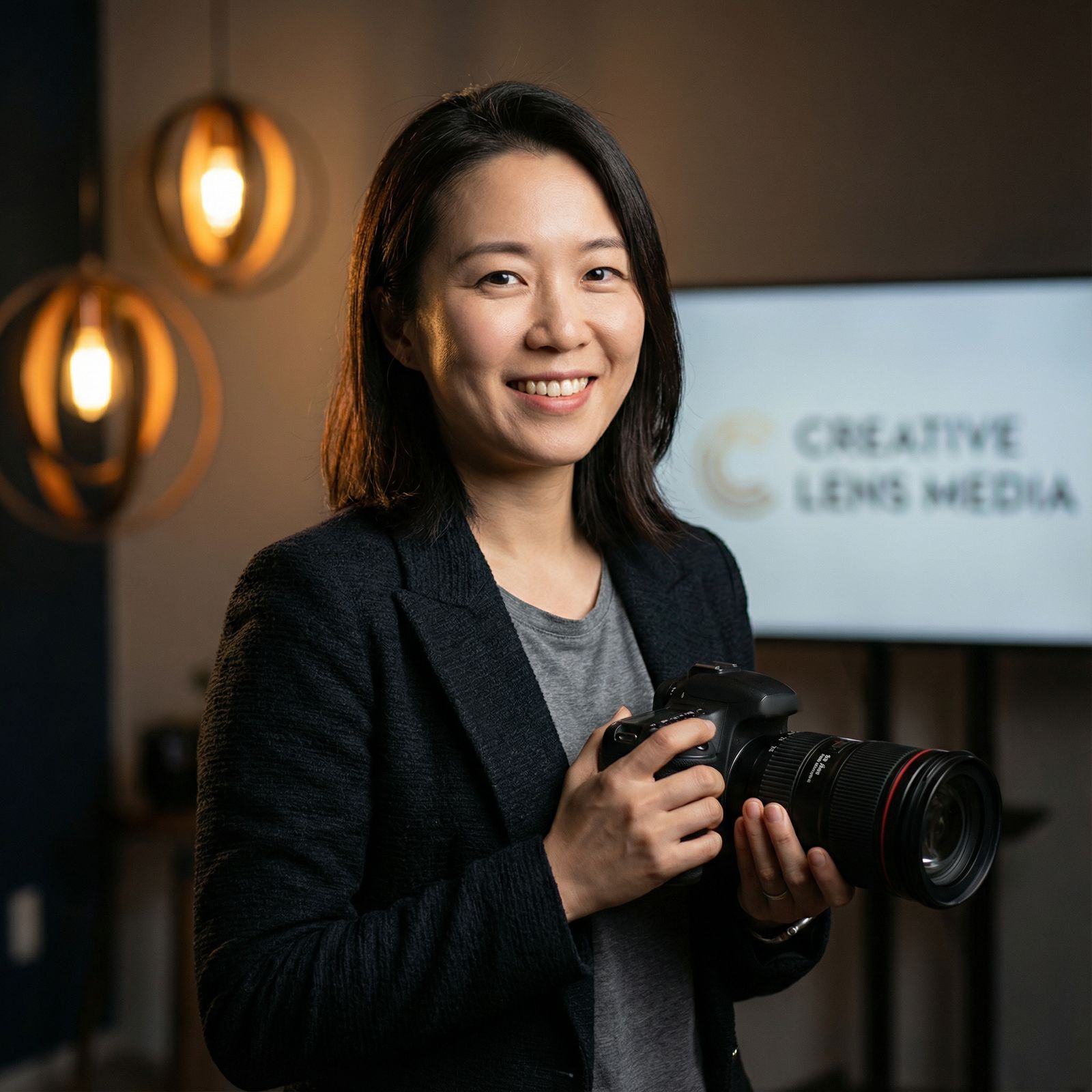 黄色仓库摄影师